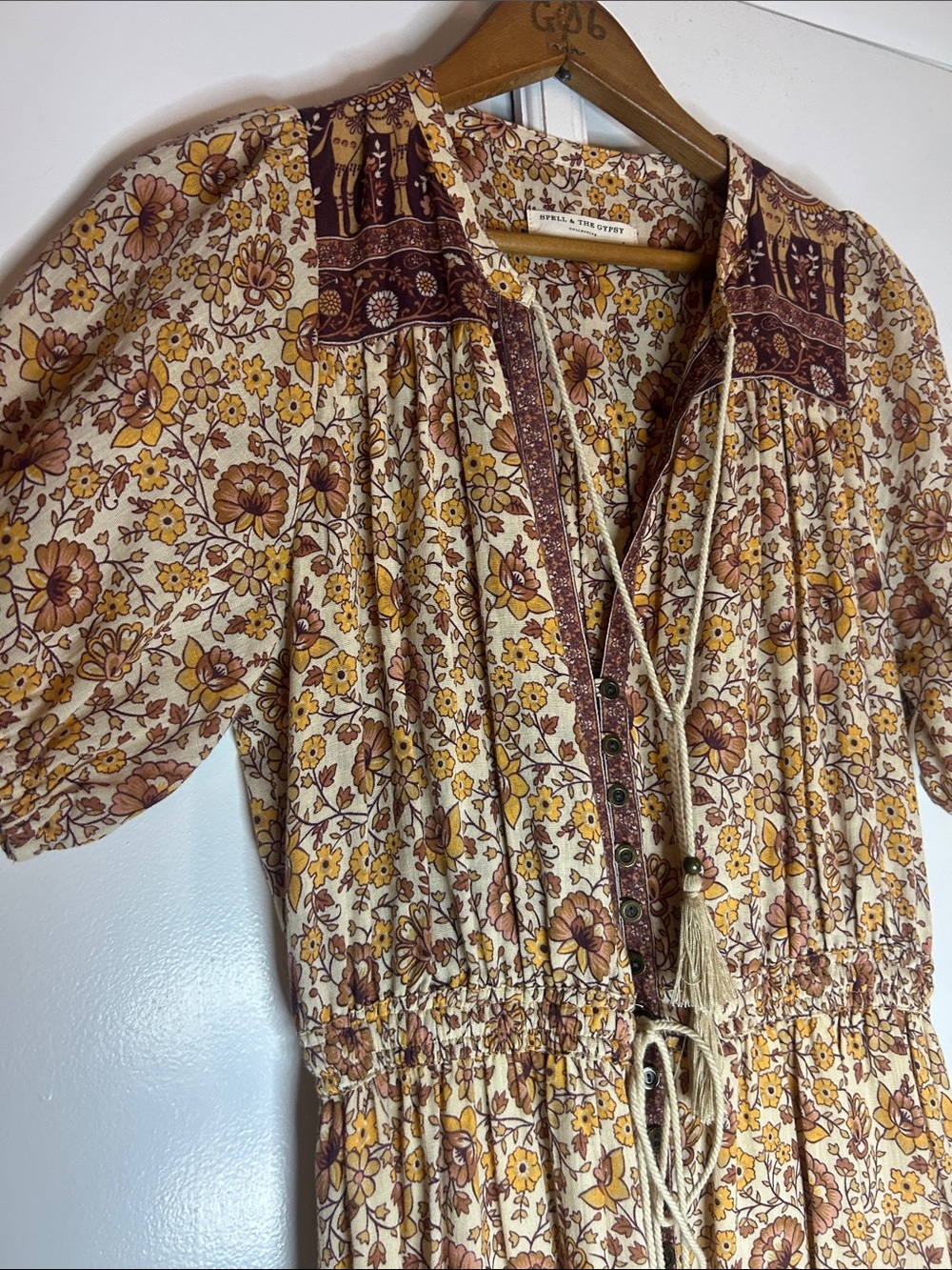 Spell & The Gypsy Collective Floral Boho Maxi Dress - Picture 4 of 10
